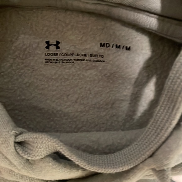 Under Armour Light Sage Green Hoodie - Picture 2 of 3